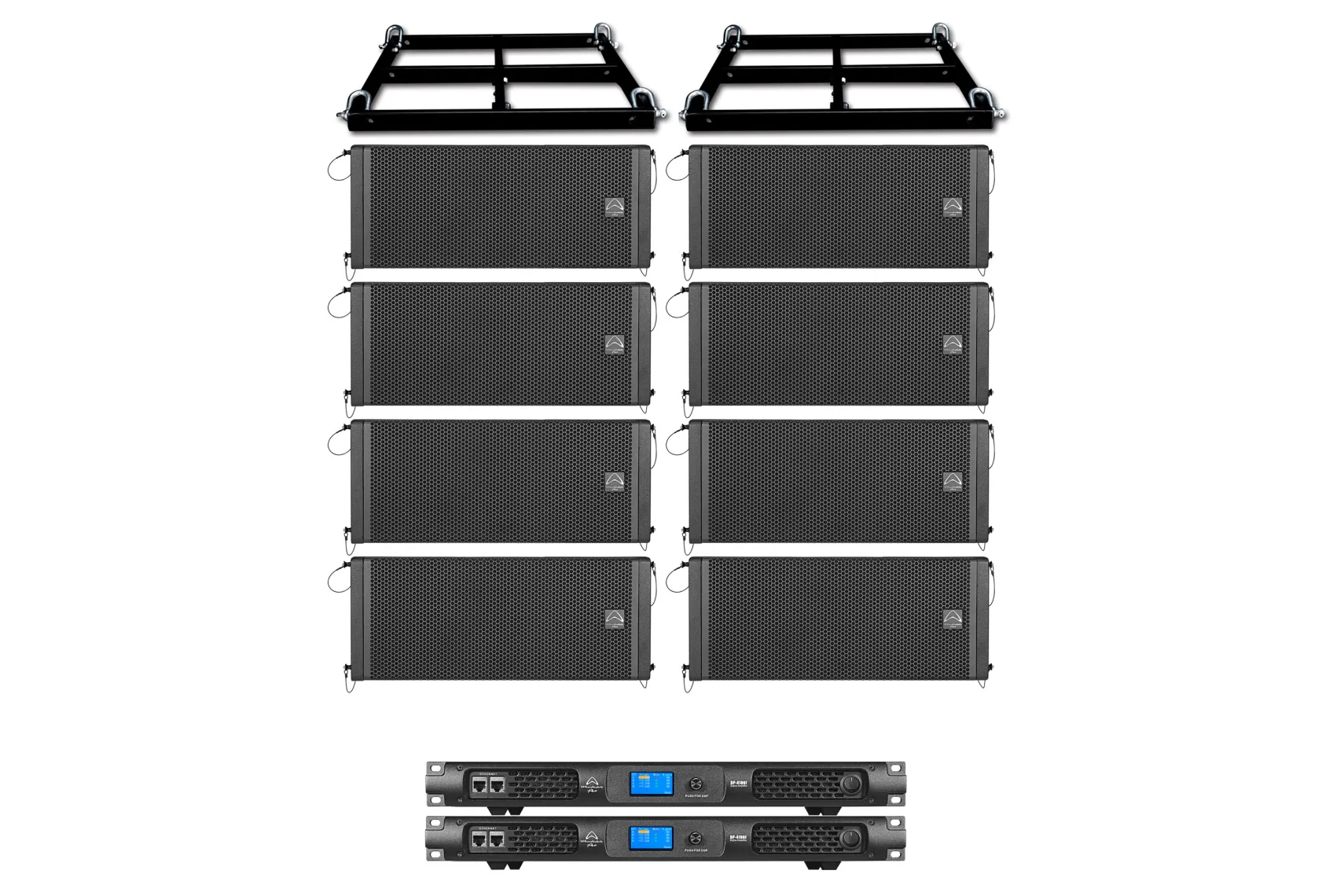 Wharfedale Pro WLA-210XP Line Array Base Bundle Set mit Amps