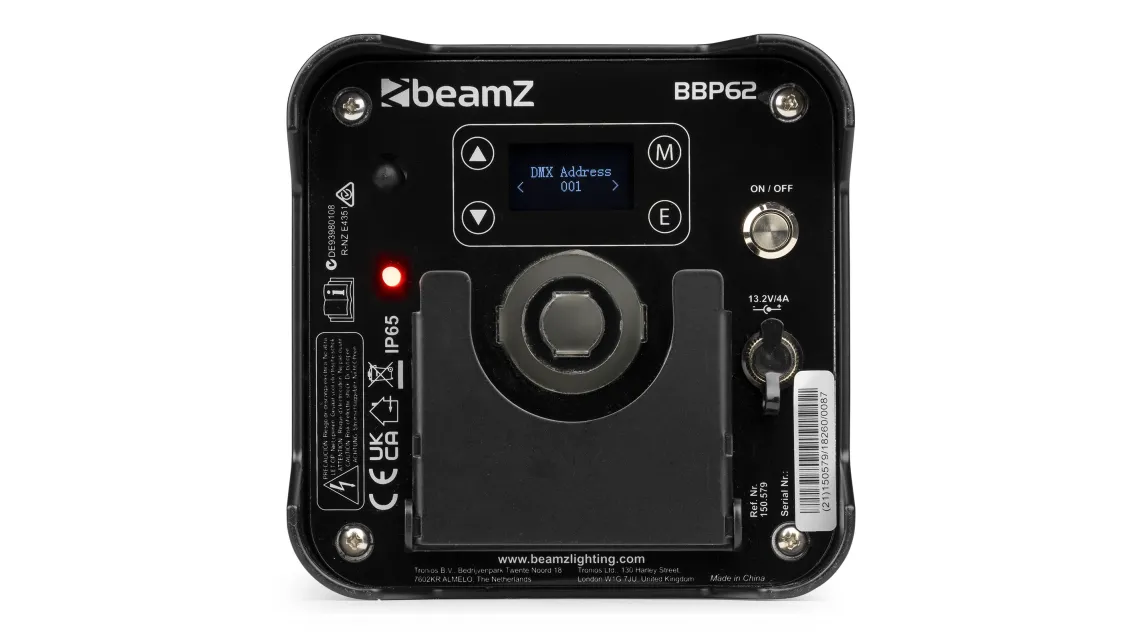 beamZ pro BBP62 Uplighter Set 6-teilig im Flightcase