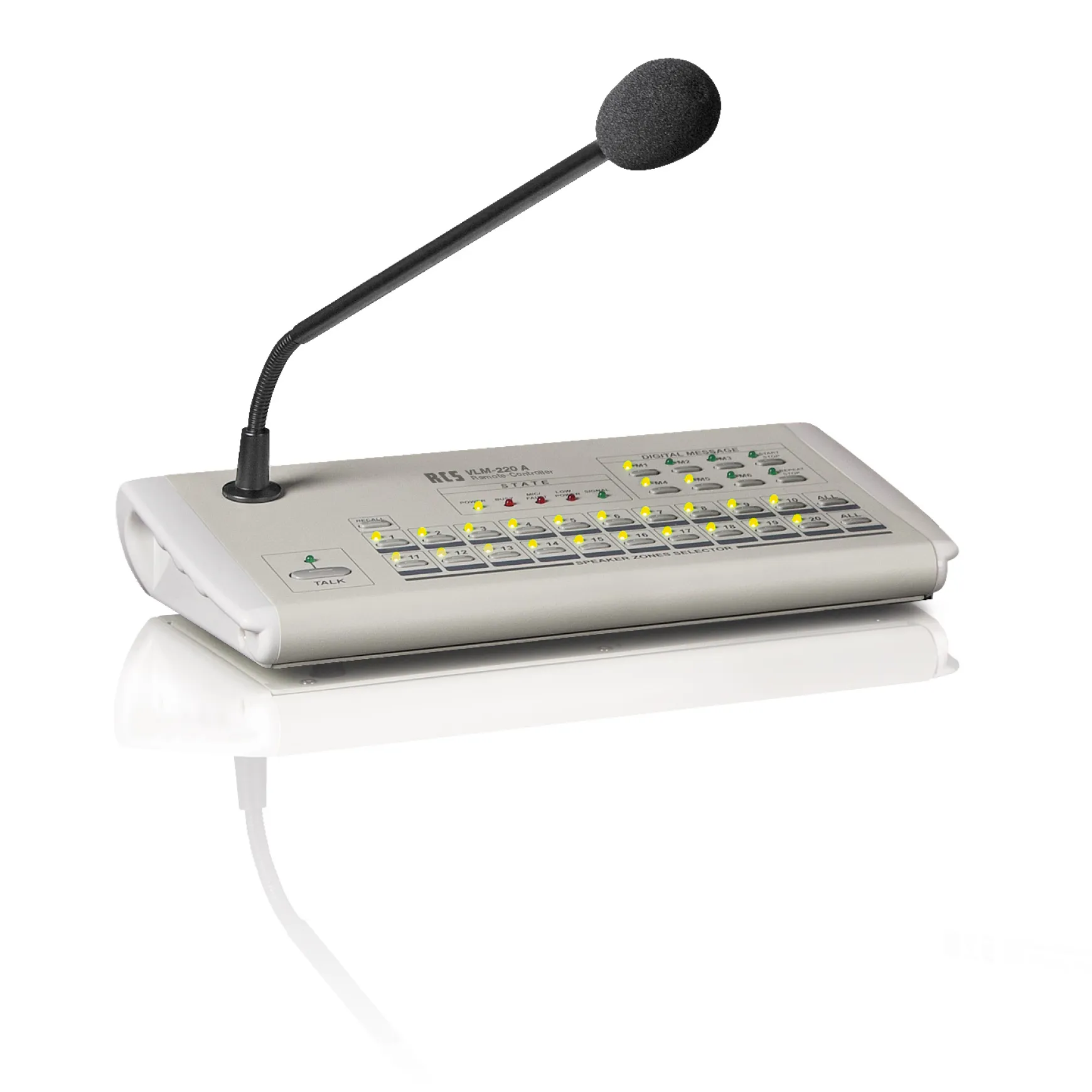 RCS VLM-220 A Digitale Mikrofon-Sprechstelle