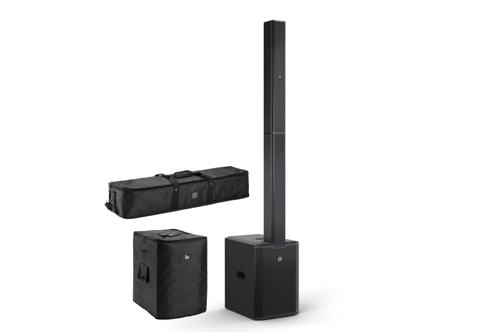 LD Systems MAUI 28 G3 Bundle Set schwarz mit Taschen