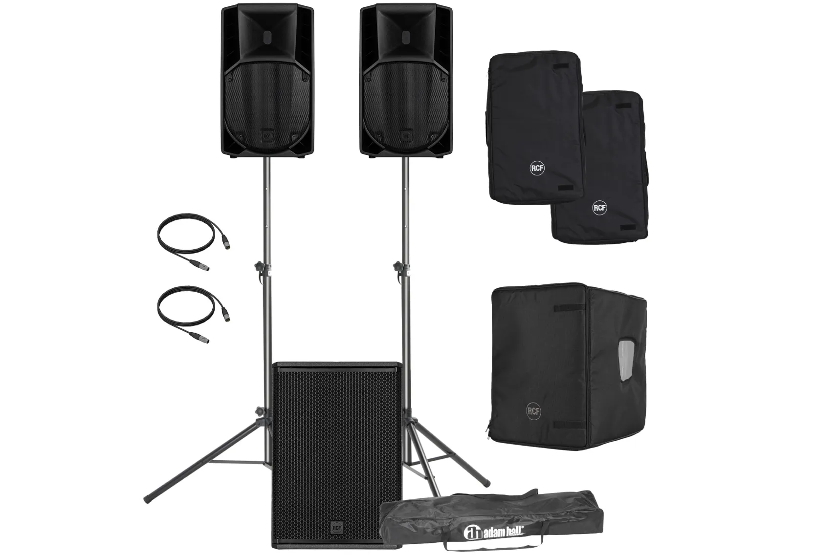 RCF ART1215 Base Bundle Set mit Taschen