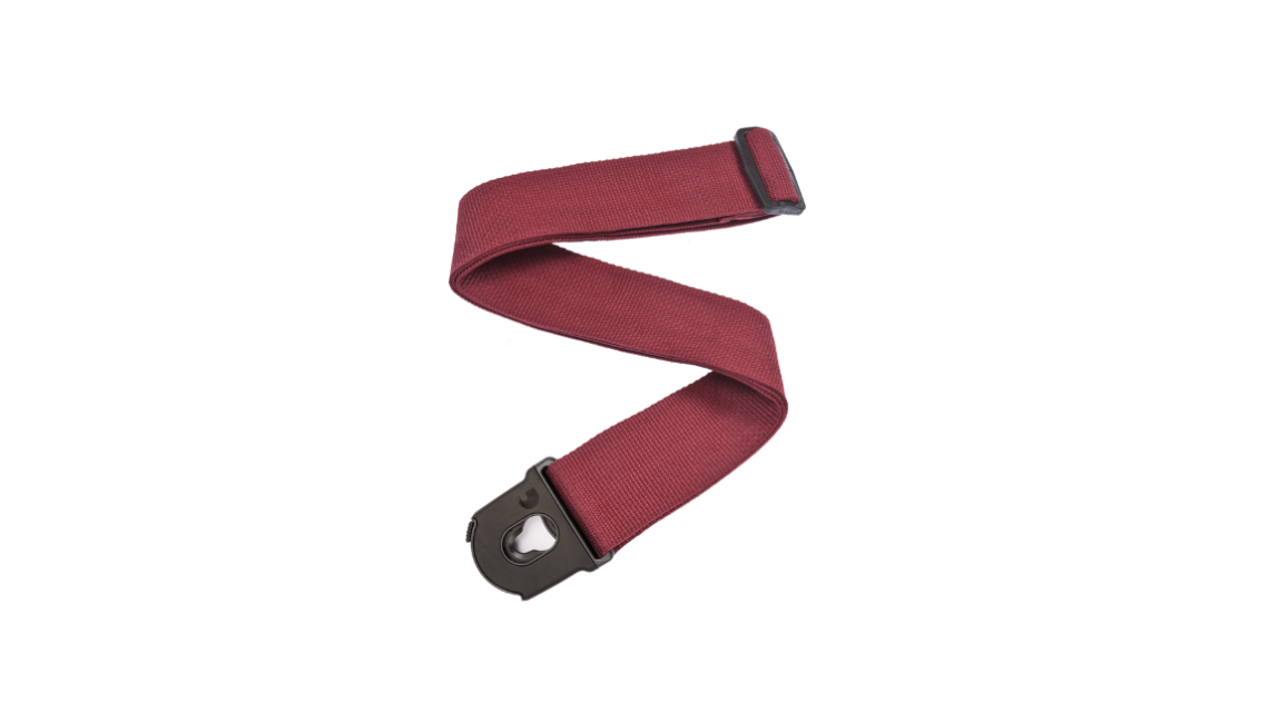 Daddario PWSPL201 Planet Lock Gitarrengurt rot