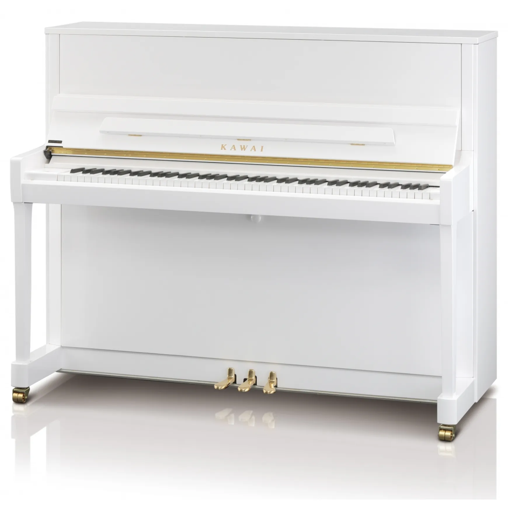 Kawai Klavier K300 Weiß/Silber