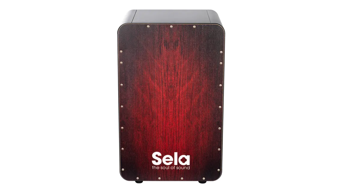 Sela SE046 CaSela Black - Red Dragon Cajon