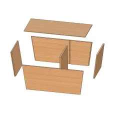 Meinl MYO-BCAJ Bongo Cajon Bausatz