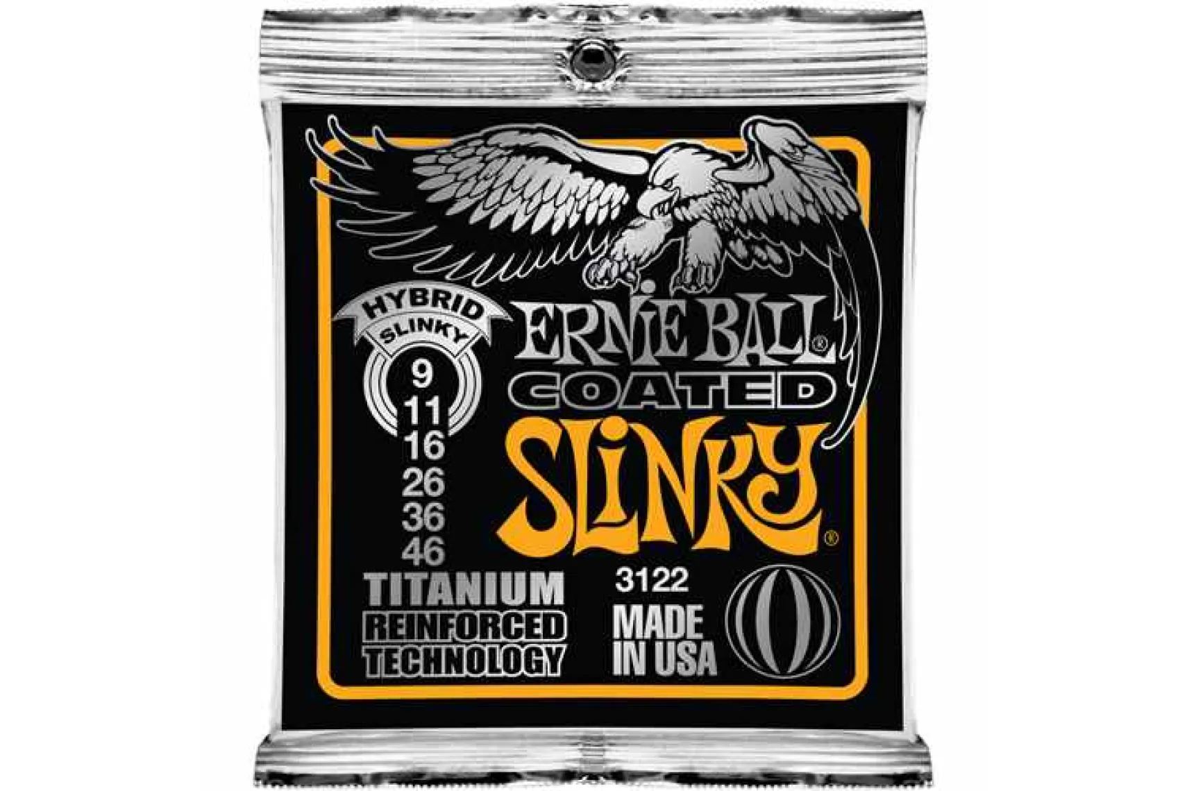 Ernie Ball EB3122 Coated Titanium Slinky