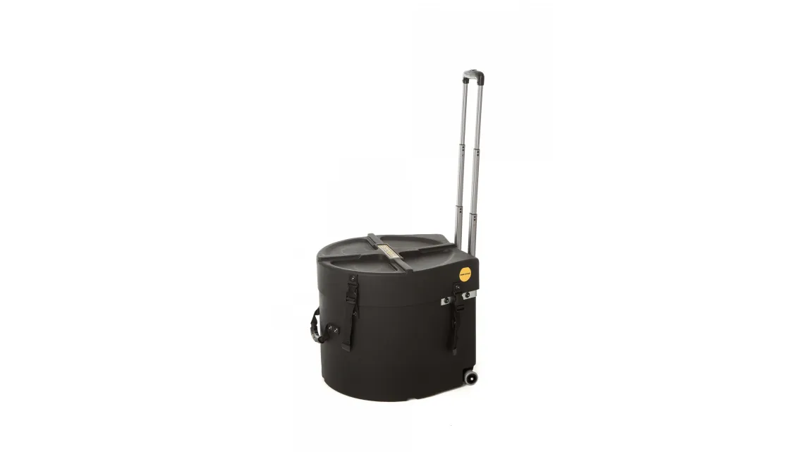 Hardcase HNMS14HT-DX für High Tension Marching Snare Drum mit Trolley-Funktion