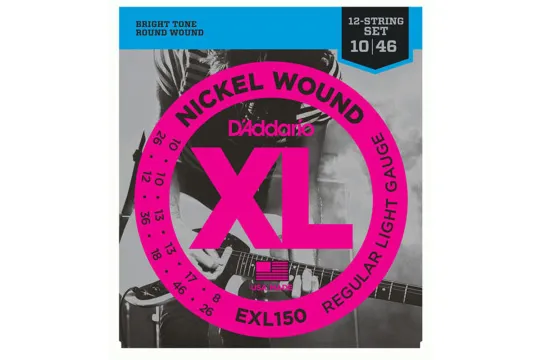 Daddario EXL150 Saitensatz für 12-Saiter E-Gitarre