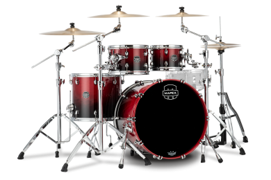 Mapex Saturn Stage Shellset Scarlet Fade RQ