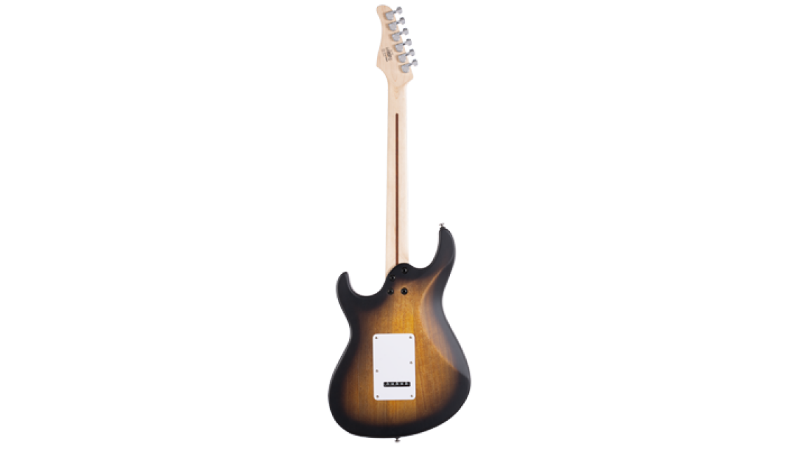 Cort G110 Open Pore Sunburst mit E-Gitarren Combo