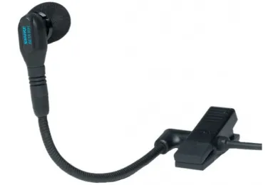 Shure WB98 H/C Clip Kondensator Mikrofon mit Schwanenha