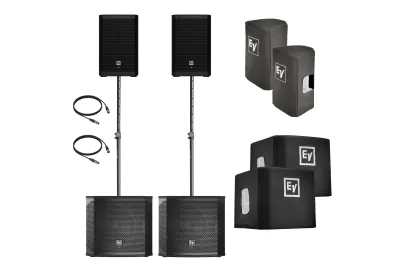 EV ZLX 812 Smart XL Bluetooth Bundle Set mit Taschen