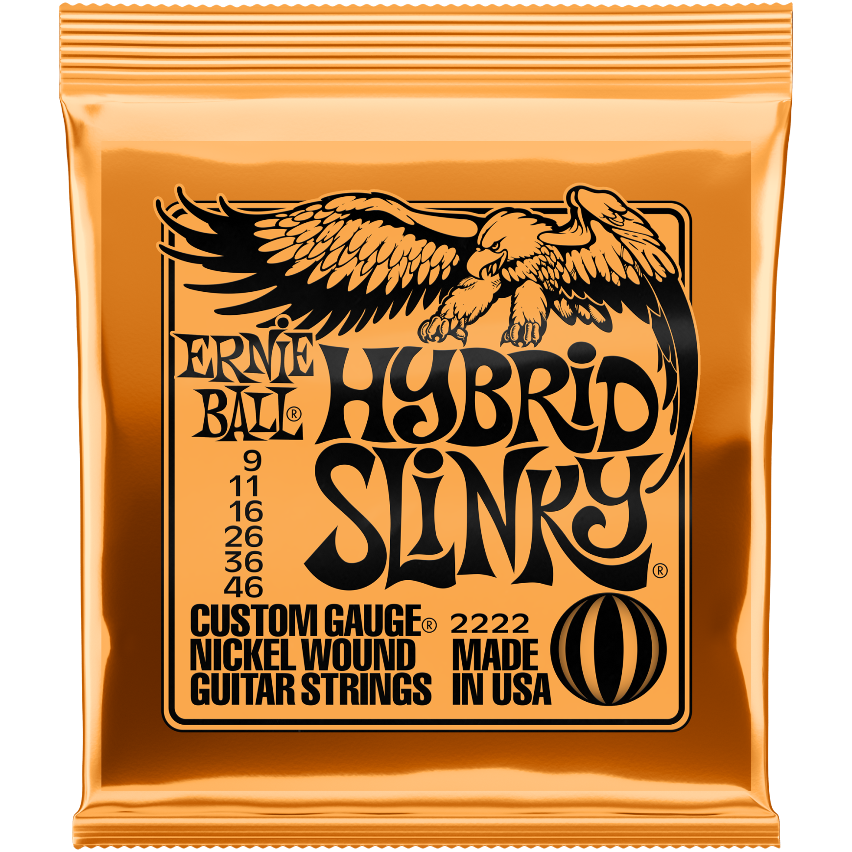 Ernie Ball EB2222 Hybrid Slinky
