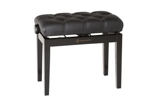 K&M 13980 Klavierbank mit genoppter Sitzfläche - Bank s