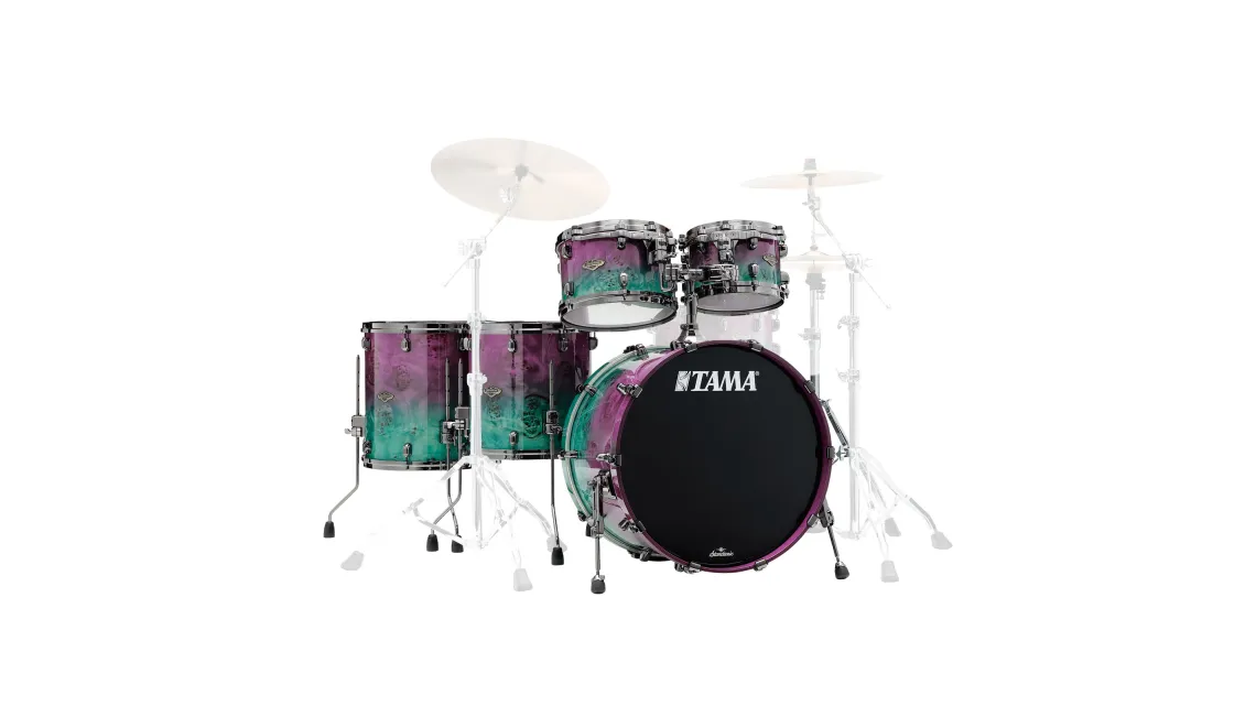 Tama WBS52RBMS-NMF Starclassic Walnut/Birch Nebula Mappa Burl Fade 5-teilig B-Ware