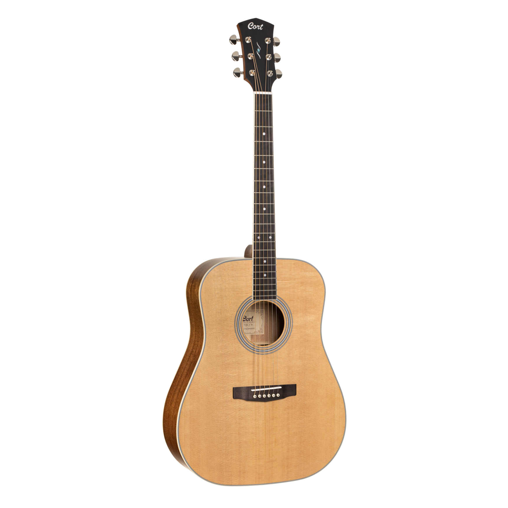 CORT PURE-D Westerngitarre Natural Satin