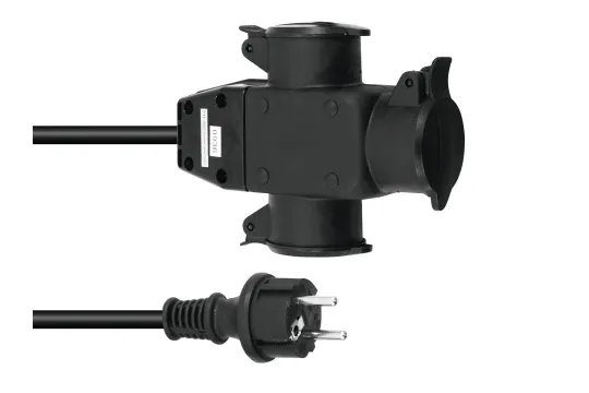 Eurolite Verlängerung 3x1,5 3m 3-fach