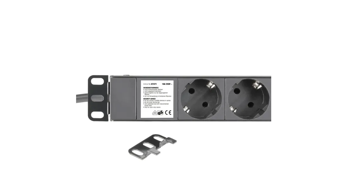 Adam Hall 87471 19" Stromverteiler