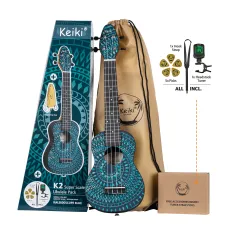Ortega Keiki K2SS-BKC Ukulelen Set