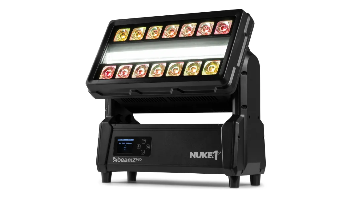 beamZ pro NUKE1 Motorisiertes Srobe/Beam Outdoor