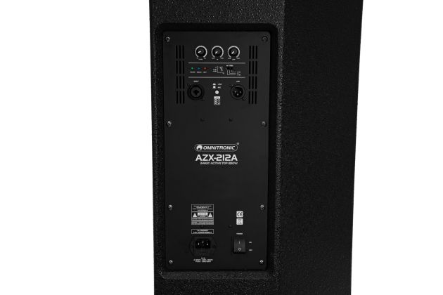 Omnitronic AZX-212A 2-Wege Top aktiv 250W