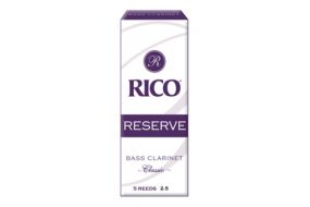 Rico Reserve Bass-Klarinette Böhm Classic 2,5 5er Box R