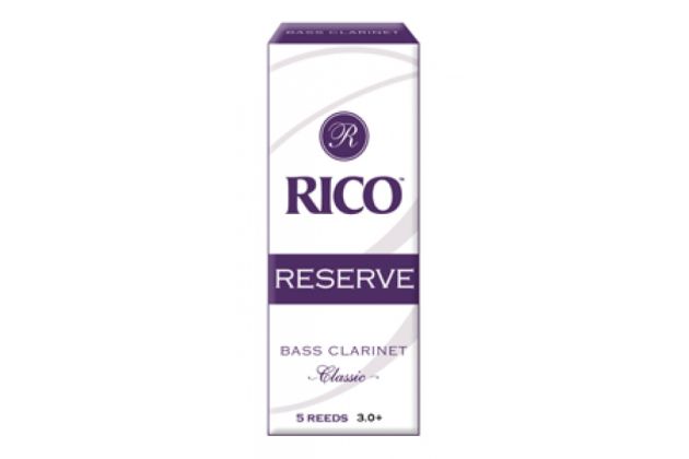 Rico Reserve Bass-Klarinette Böhm Classic 3,0+ 5er Box