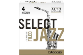 Rico Select Jazz Alt-Sax 4M Filed 10er Box RSF10ASX4M