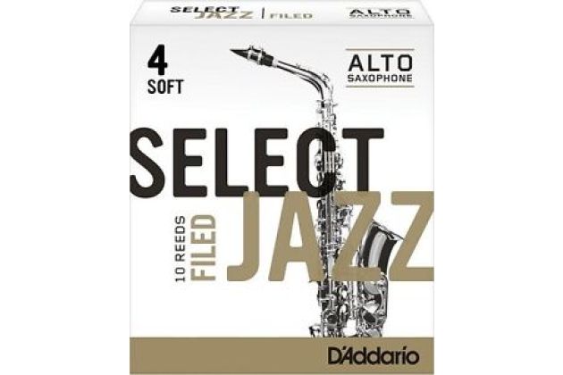 Rico Select Jazz Alt-Sax 4S Filed 10er Box RSF10ASX4S