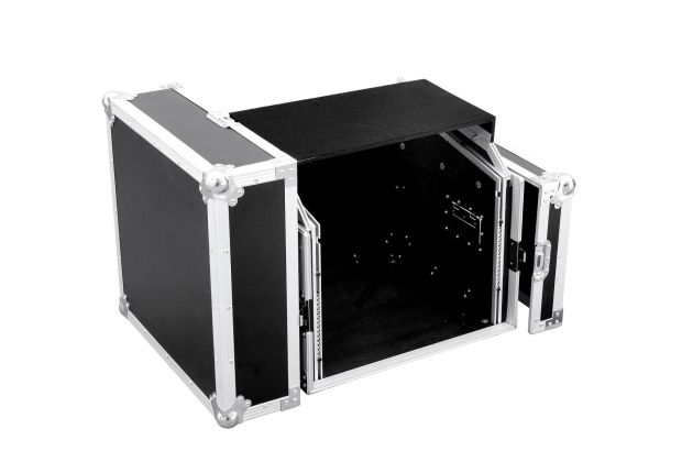 Roadinger Spezial-Kombi-Case LS5 Laptop-Rack, 8HE