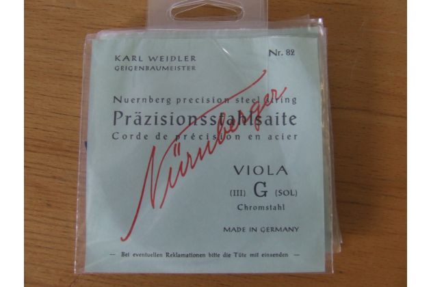 Viola Saiten Nürnberger Satz komplett