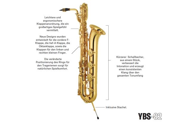 Yamaha YBS-82 Bariton Saxophon